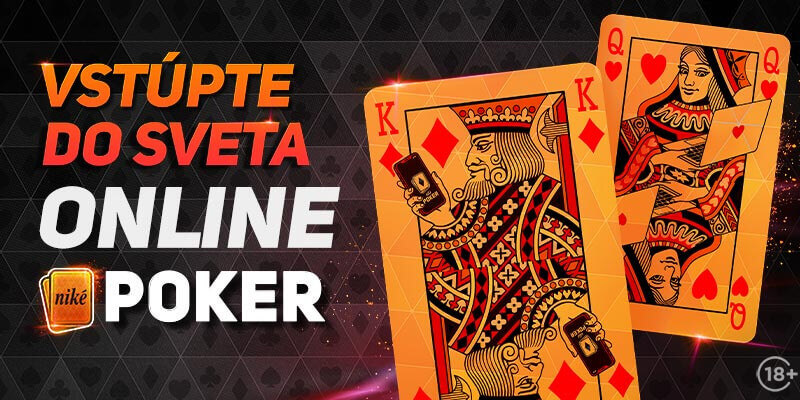 Online poker o&nbsp;peniaze prevádzkuje aj Niké