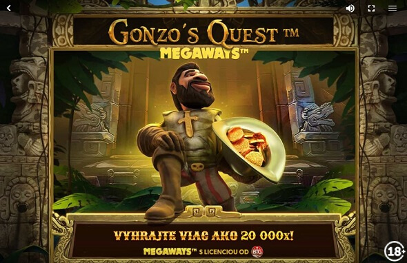 Gonzo´s Quest online automat od Red Tiger v Niké