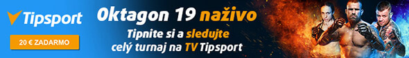 Oktagon 19 live na TV Tipsport