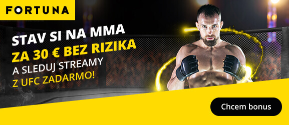 Fortuna - Stav si na MMA bez rizika