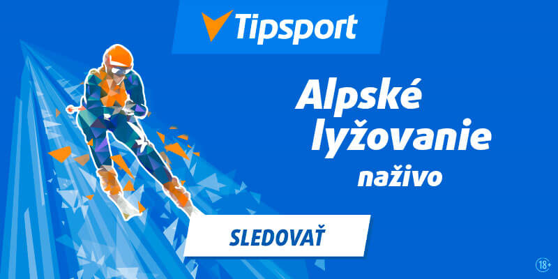 Kliknite SEM a sledujte preteky v alpskom lyžovaní na Tipsport TV!