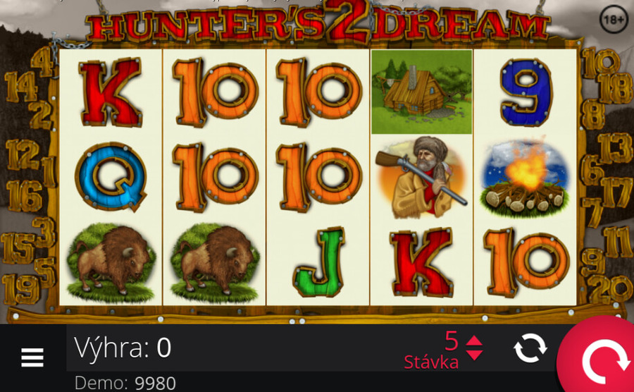 Hunter´s Dream 2 online automat od E-Gaming