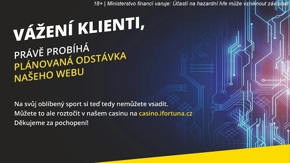 Plánovaná odstávka vo Fortune