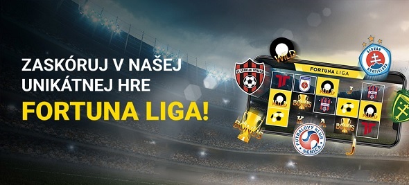 Fortuna Liga v online casine Fortuna