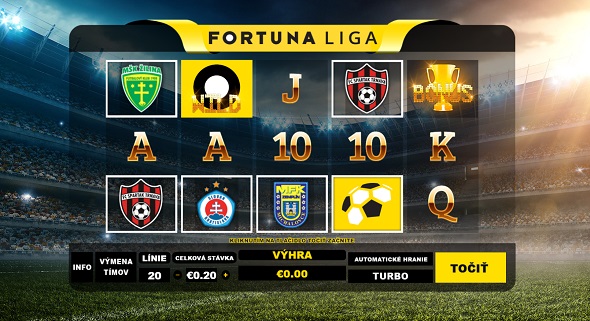 Fortuna Liga automat v online casine Fortuna