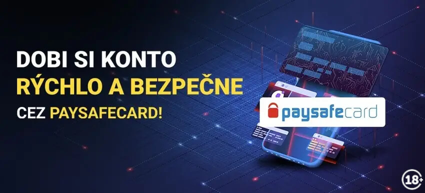 Paysafecard platby v online casine Fortuna