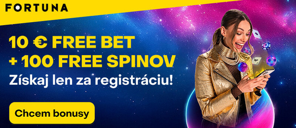 Fortuna bonus 200 free spinov