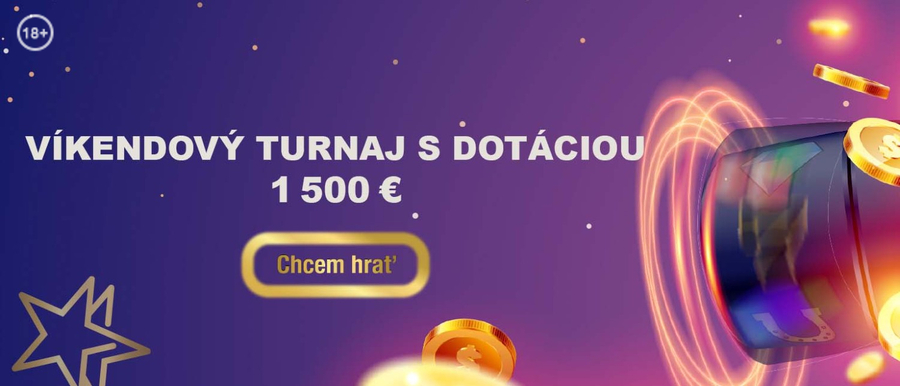 Víkendový turnaj v kasíne Doublestar