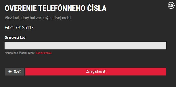 Synot Tip overenie telefónu