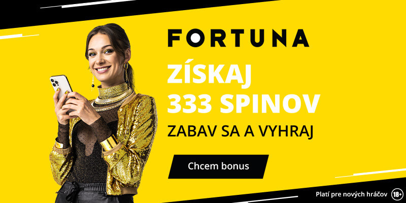 Fortuna bonus 333 spinov