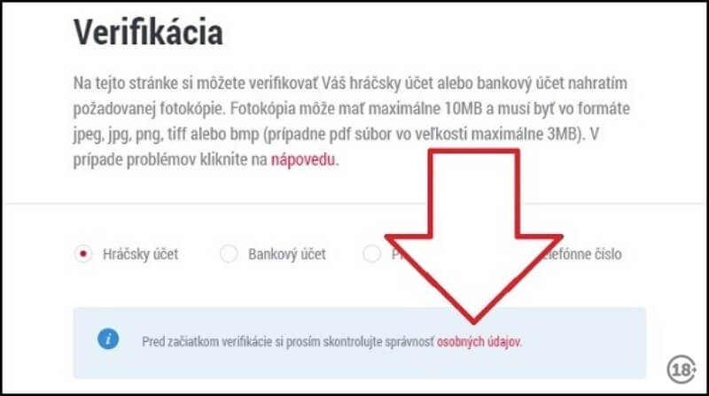 Doplnenie osobných údajov v&nbsp;DOXXbete