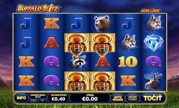 Buffalo Blitz v online kasíne Fortuna SK