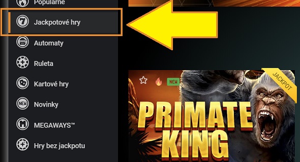 Niké jackpotové hry