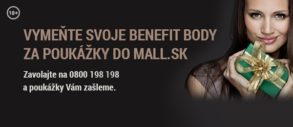 Synottip a MALL poukážky