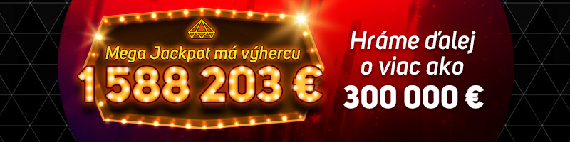 Mega Jackpot vo Svete hier Niké má výhercu