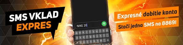 SMS vklad Expres v Niké