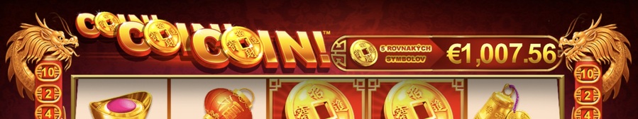 Coin! Coin! Coin! Jackpot vo Fortuna SK - Aktuálna hodnota