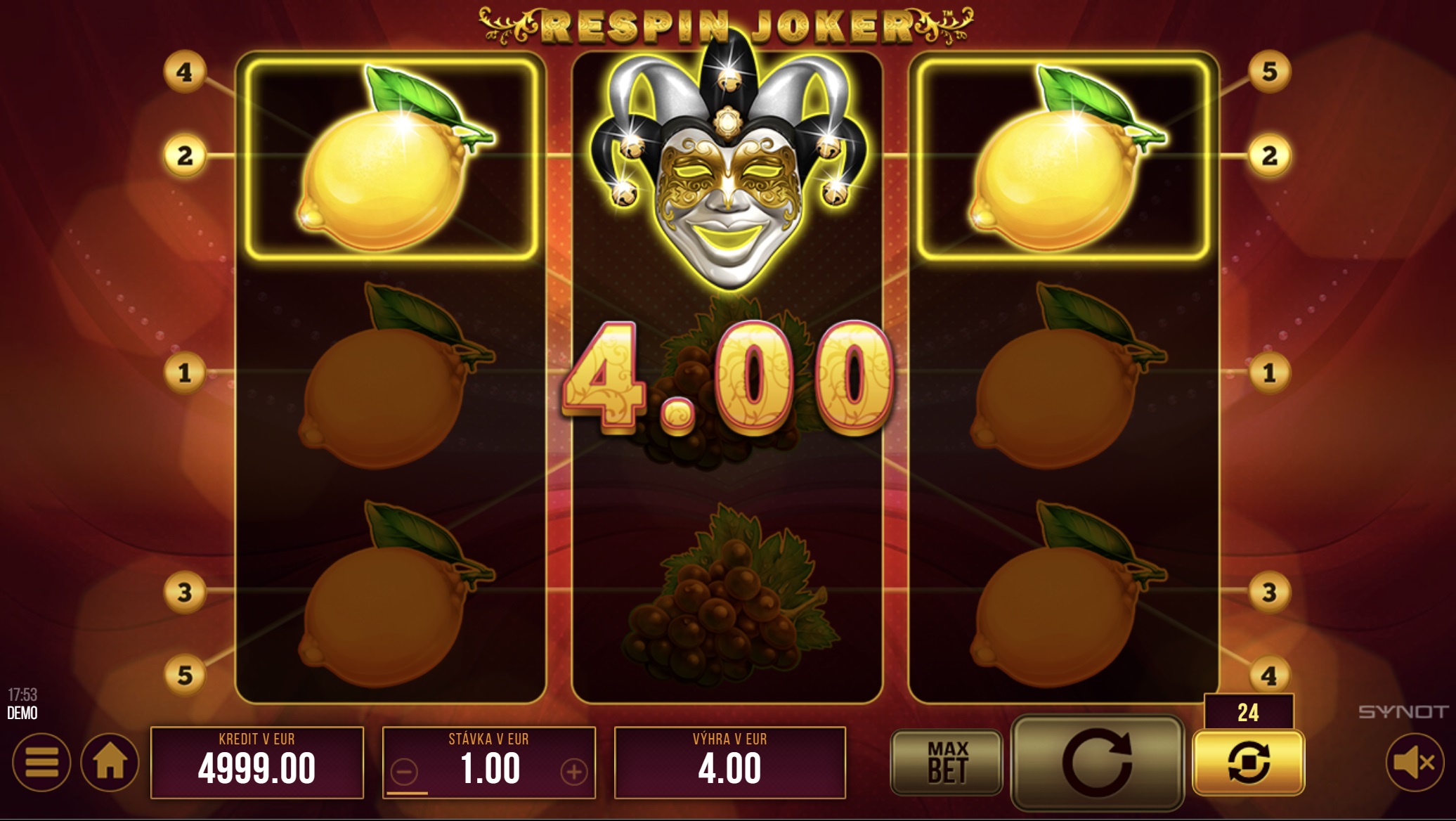 Respin Joker v Doublestar casino