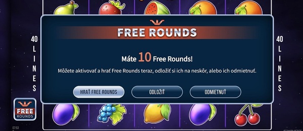 Free spiny zadarmo v Double Star casino