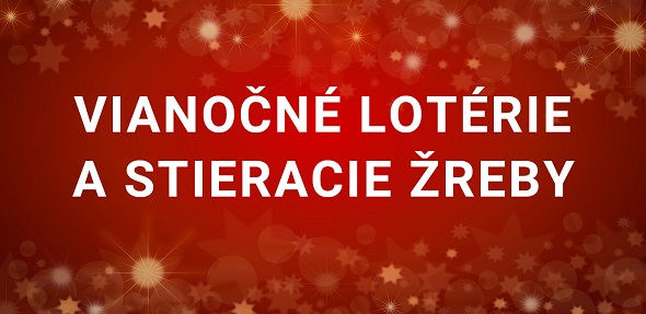 Vianočné lotéria a stieracie losy