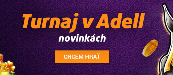 Tipsport casino turnaj na novinkách od Adellu