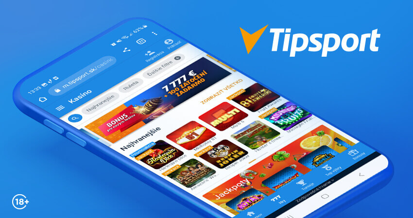 Tipsport casino si zahráte aj na mobile