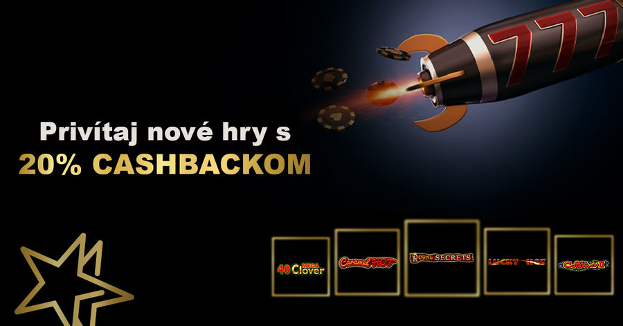 Nové AMUSNET hracie automaty v Doublestar casino SK