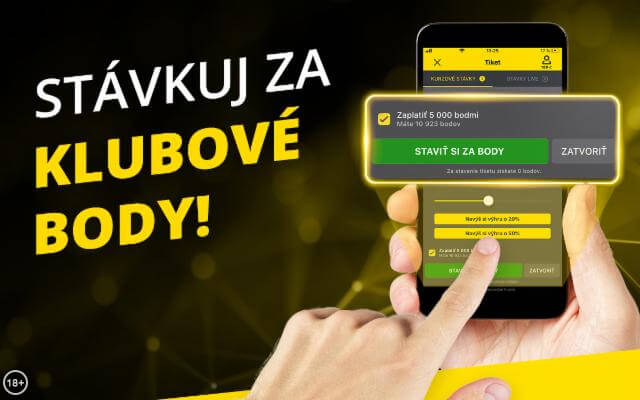 Fortuna stávky za klubové body