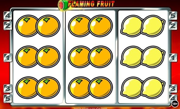 Flaming Fruit od Tom Horn Gaming