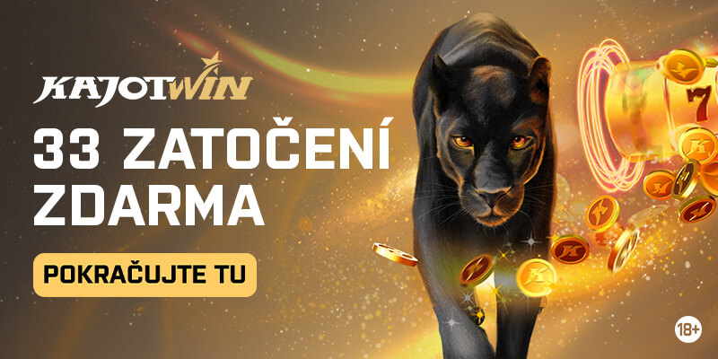 Kajotwin bonus 33 free spins