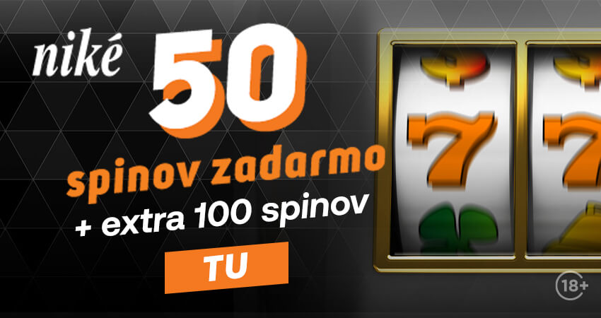 Niké free spiny za registráciu