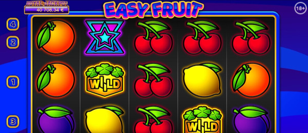 Tipsport online casino - hrací automat Easy Fruit