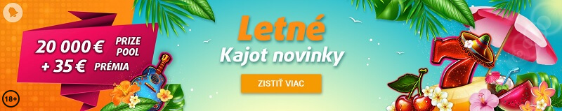 Získajte bonusy na Kajot novinkách v Tipsporte