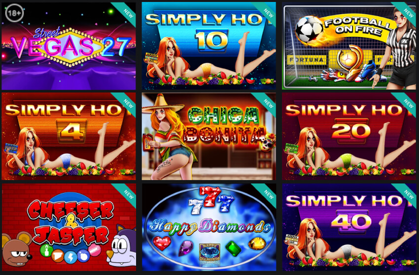 Fortuna online casino – 9 nových Kajot automatov