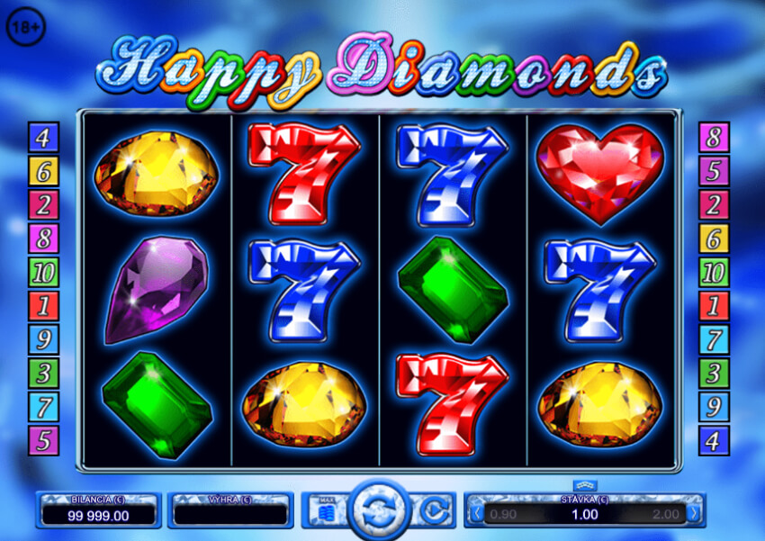 SynotTip online casino – hrací automat Happy Diamonds