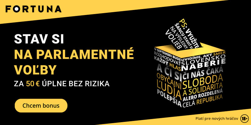 Stavte si bez rizika na parlamentné voľby vo Fortune
