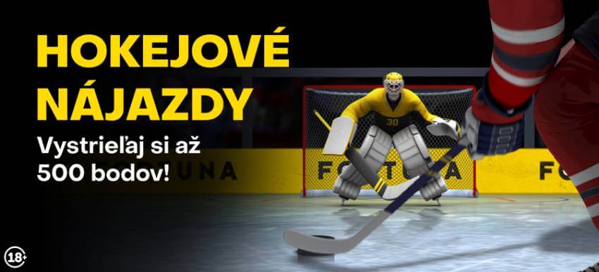 Fortuna bonus dnes – hokejové nájazdy