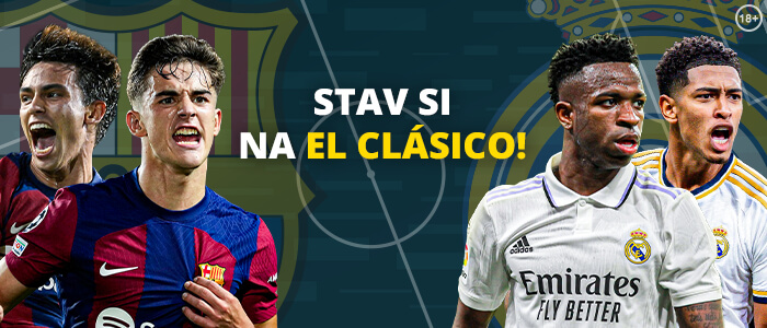 Stavte si na El Clasico vo Fortune