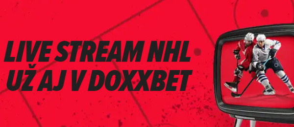 Klikni, registruj sa v Doxxbete a pozeraj prenosy z NHL zdarma