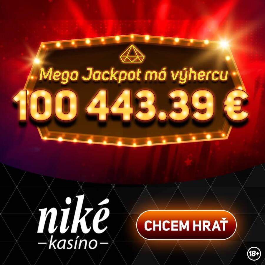 Mega Jackpot v Niké vyplatil vyše 100-tisíc eur