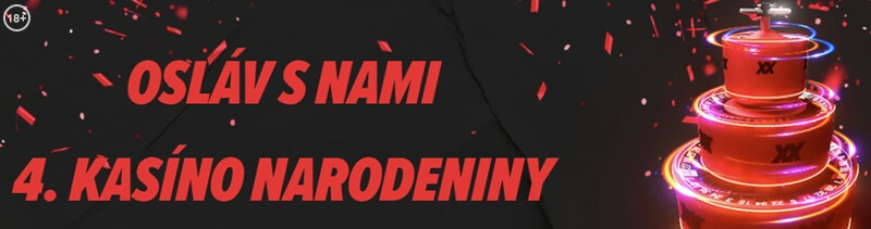 Získajte bonusy na štvrté narodeniny Doxxbetu