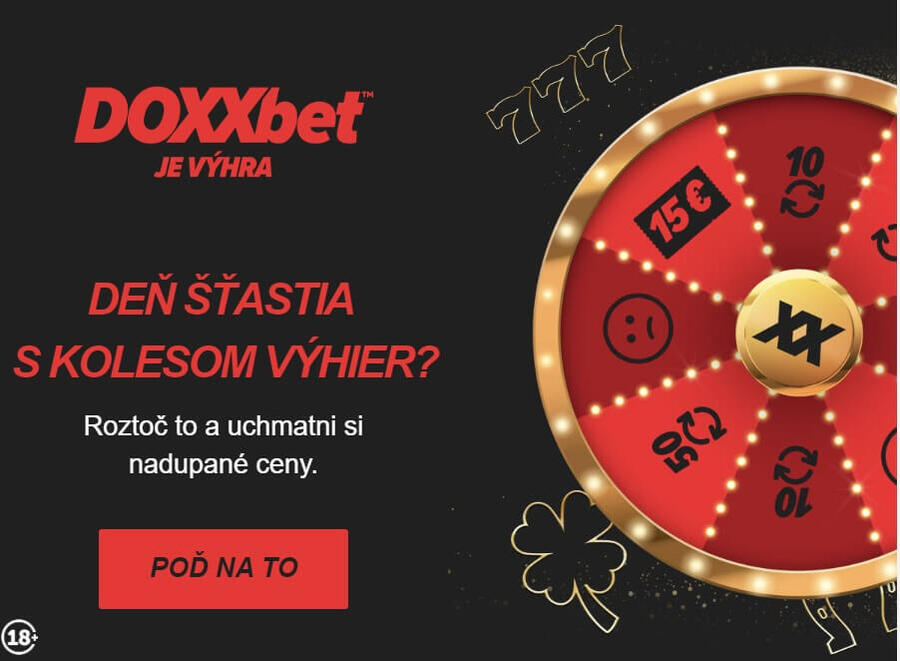 Roztočte Doxxbet Koleso šťastia dnes