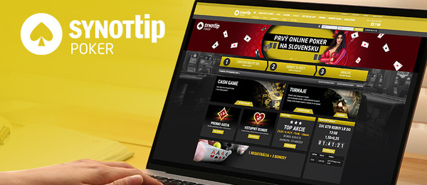 Zahrajte si online poker turnaj v SYNOT TIP