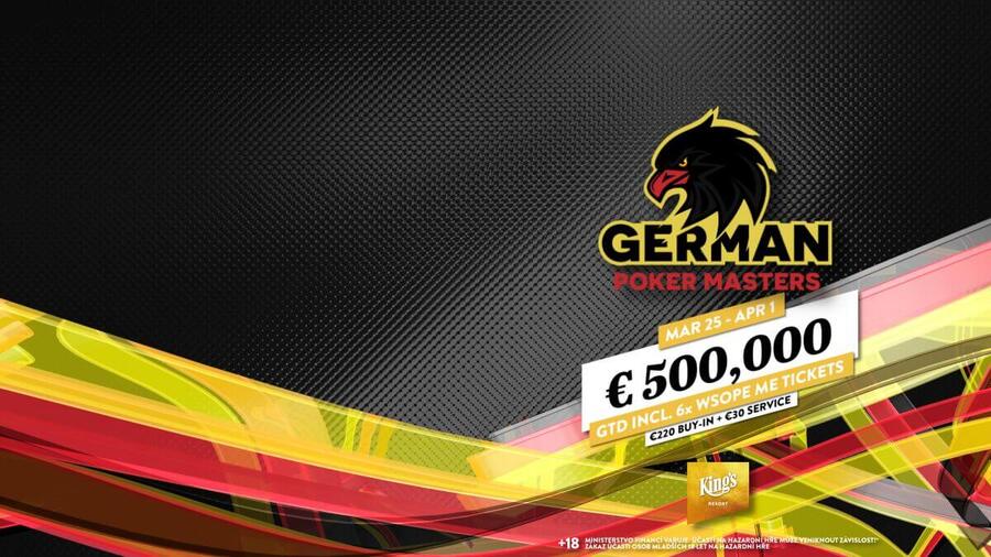 German Poker Masters dorazilo do Rozvadova