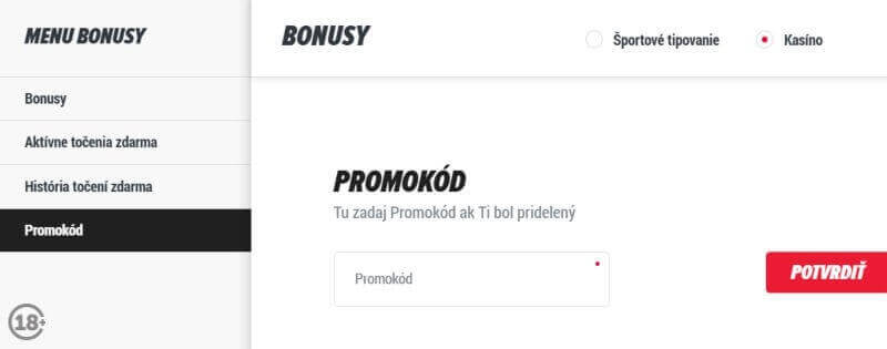 DOXXbet promo kód na&nbsp;free spiny