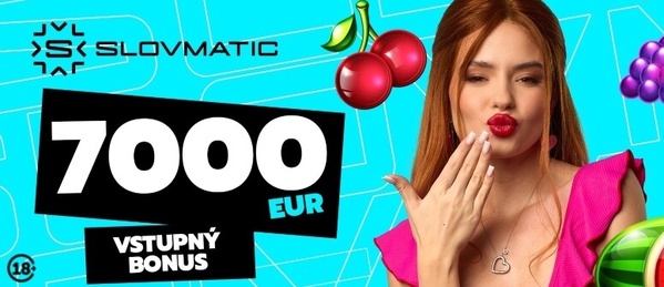 Slovmatic bonus za registráciu