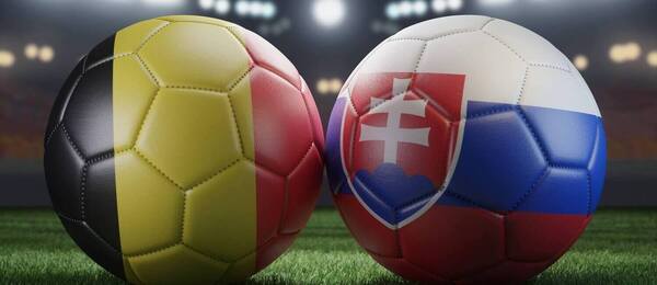 Belgicko vs. Slovensko na ME vo futbale 2024.