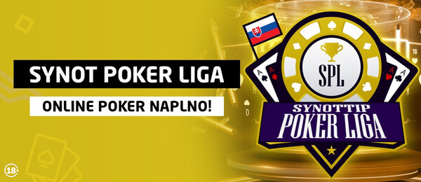 SYNOT TIP poker liga aktuálny turnaj