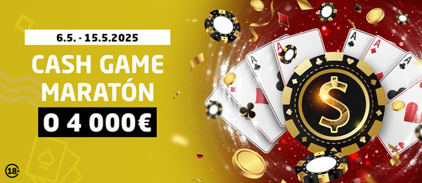 Cash Game Maratón v SYNOT TIP