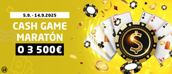 Cash Game Maratón v SYNOT TIP